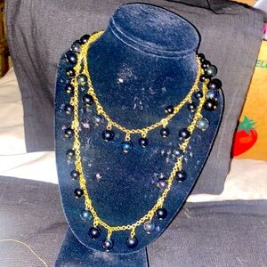 New layered necklace 36”